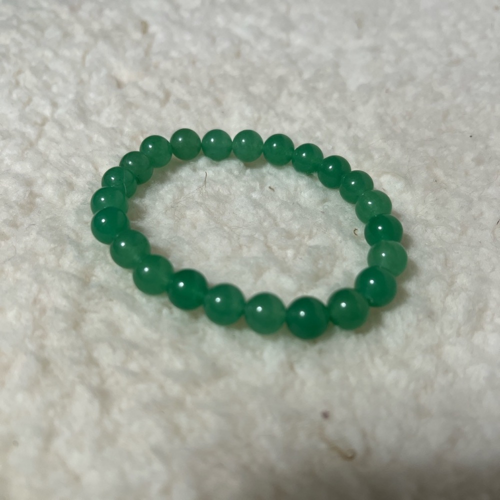 Bracelet  8mm Natural Green Aventurine - Picture 3 of 7